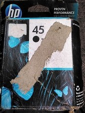 HP 45 Black Ink Cartridge 51645A Hewlett-Packard Genuine Brand New Sealed