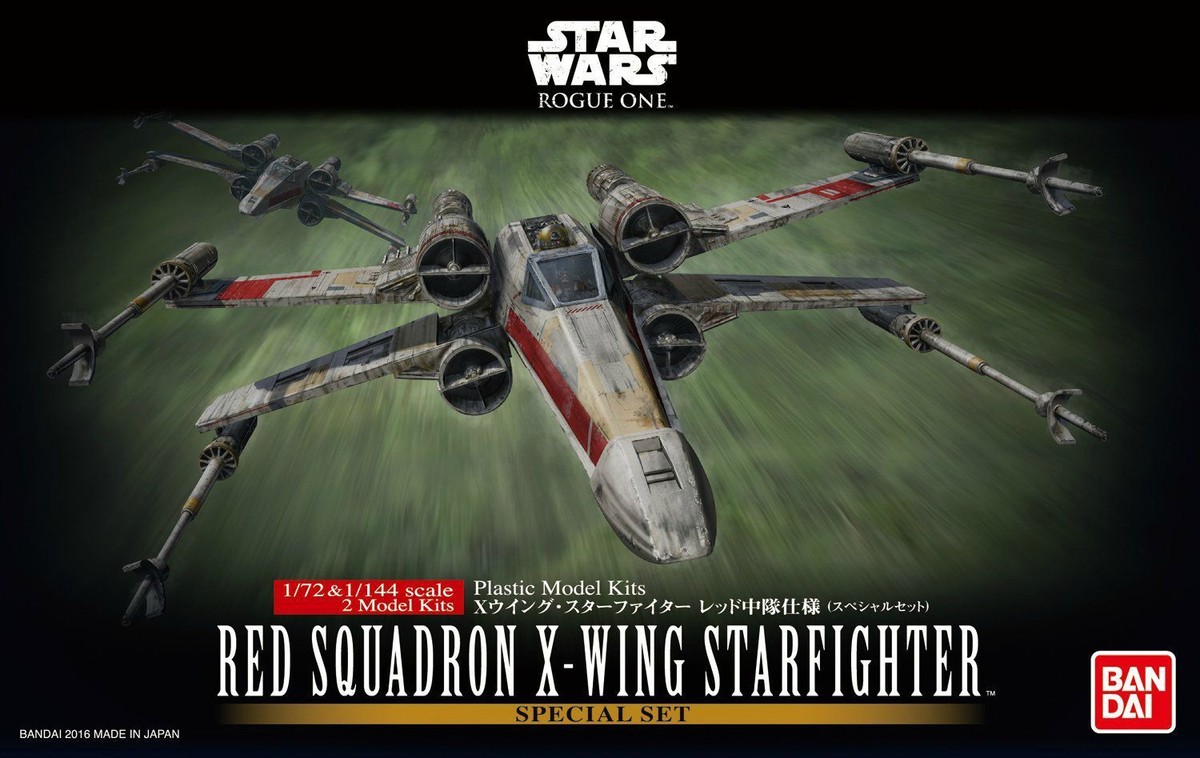 STAR WARS ROGUE ONE 1/72 RED SQUADRON X-WING STARFIGHTER