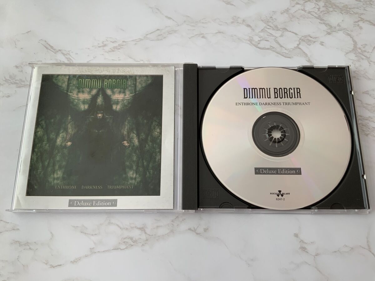 Dimmu Borgir Enthrone Darkness Triumphant CD DELUXE ED. w Dimmu Borgir Enthrone Darkness Triumphant CD DELUXE ED. w
