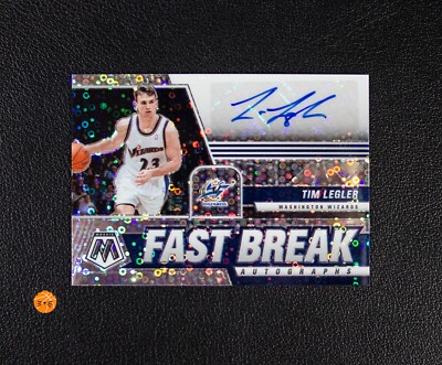 2020-21  MosaicTim Legler Mosaic Fast Break Autograph Washington Wizards Prizm