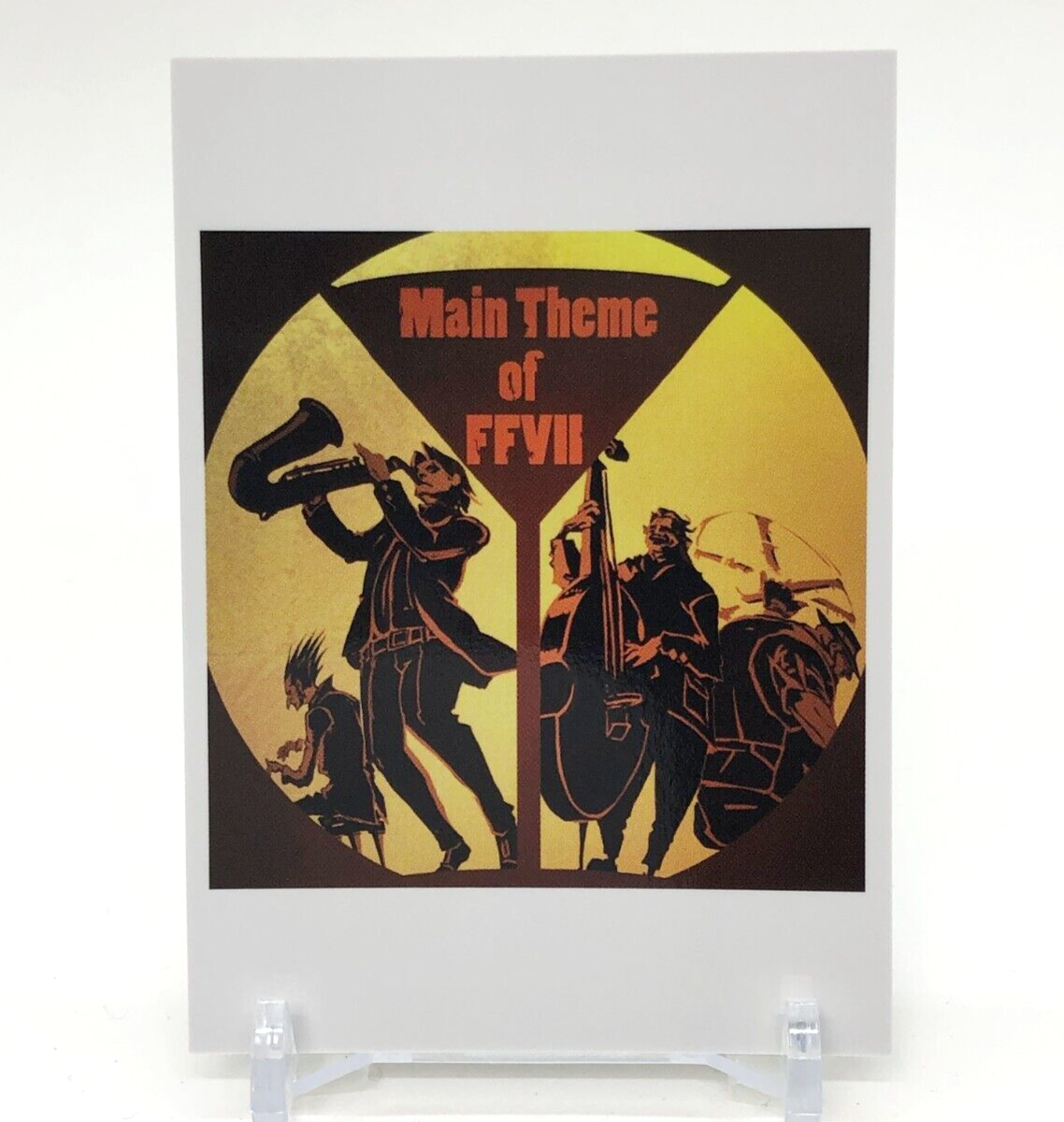 Final Fantasy VII Remake Characer Design Card TCG Japanese Square