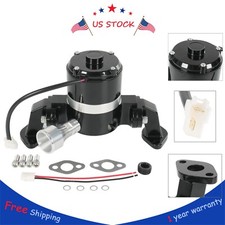 Black Big Block Chevy Electric Water Pump 390 427 454 Ewp Bbc High Volume Flow