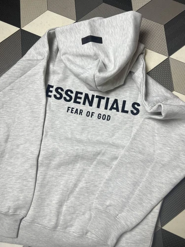 FOG/ Essential SS22 ‘Light Oatmeal Grey ‘ Tracksuit | MULTIPLE SIZES | FREE SHIP - Picture 3 of 27