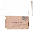 420: NEW ZEALAND: 18 DE 99 (1899 ) letter to Kansas City USA 10 scans.