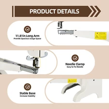 Heavy Duty Shoe Repair Machine DIY Patch Leather Sewing Machine Boot Patcher US