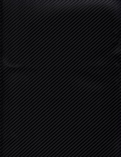 Vinyl Upholstery Leather CARBON FIBER BLACK Embossed Fabric / 54" Wide FOLDED