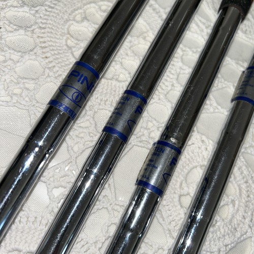 Ping Eye Red RH Clubs 3 5 7 9 Iron Set ZZ Lite. Xcellent!! - Picture 7 of 10