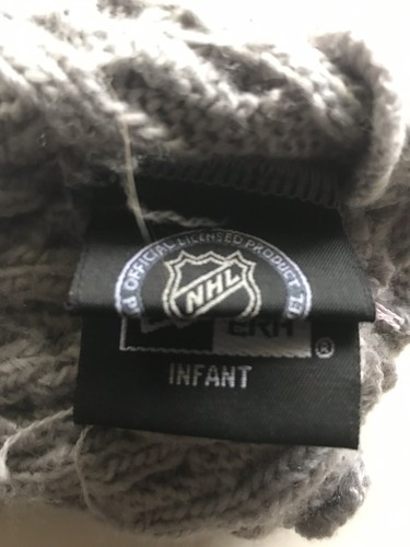 NHL Hockey MINNESOTA WILD WINTER STOCKING Hat Infant Pink NEW ERA - Picture 2 of 2