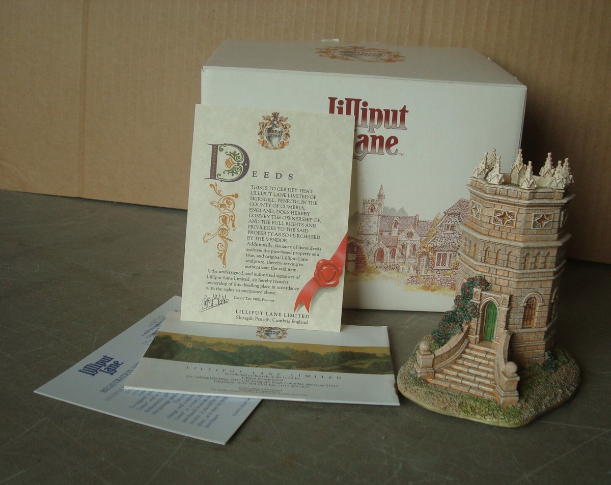 LILLIPUT LANE, OCTAGON TOWER, 1994, EXCELLENT CONDITION, WITH BOX