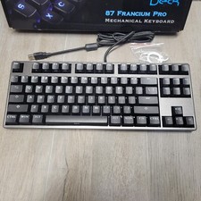 Deck 87 Francium Pro Gaming Keyboard Brown Cherry Mx Key Mechanical USB Light Up 4