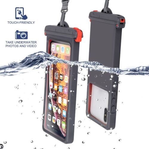Universal 35m Waterproof Pouch for Google Galaxy Under 6.9" Diving Swimming Case - Picture 1 of 21