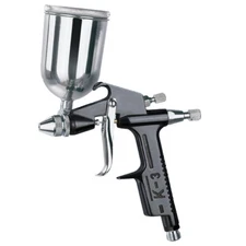 Mini Gravity Feed Air Spray Gun Paint Brush Swivel Cup 200cc 0.5mm Nozzle K-3