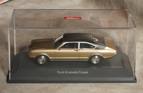 Ford Granada Coupé 1:43 de Schuco Pro.R43 dorado - Imagen 2 de 6