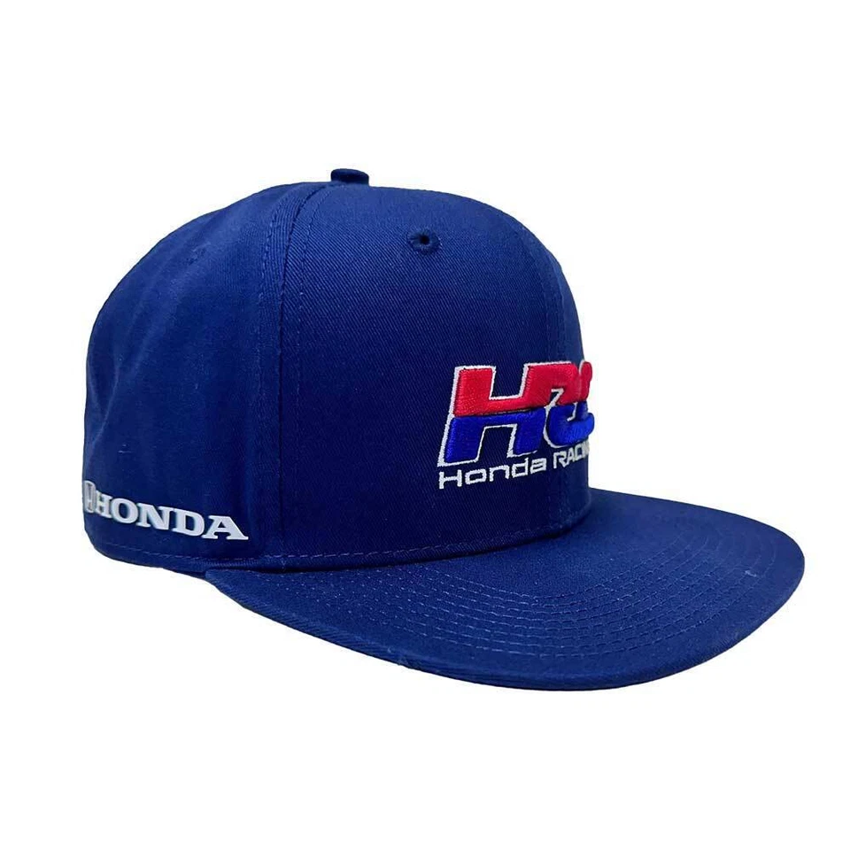 HRC Honda Racing Flatbrim Hat Navy - Image 3 of 4