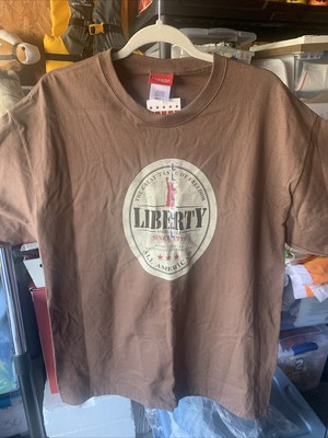 Vintage Liberty Amber Ale Shirt Sz L