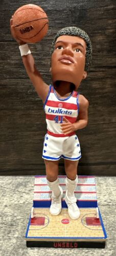 WES UNSELD BALTIMORE BULLETS FOREVER COLLECTIBLES BOBBLEHEAD WASHINGTON WIZARDS