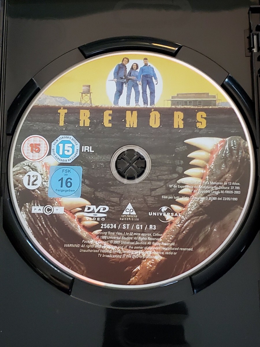 TREMORS 1-4 ☆ 4 Disc DVD Set ☆ Kevin Bacon▪︎Reba McEntire