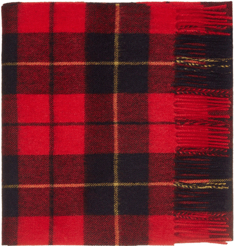 100 % Lammwolle Schlicht und Tartan Design Schal - Bild 21 von 33