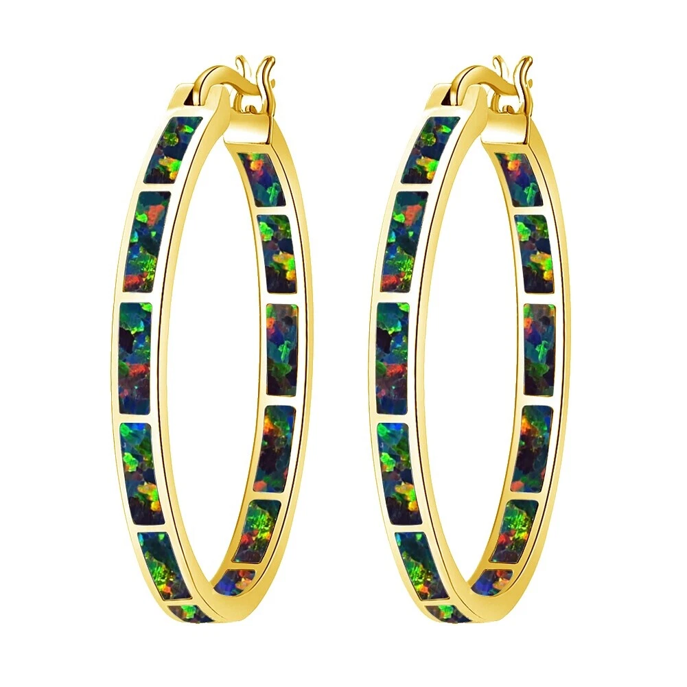 Palladium Plated Stud Fashion Earrings