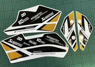 Motorcycle Decor For BMW S1000RR 2010-2019 K46 Swingarm & Fender Race/Street Gold