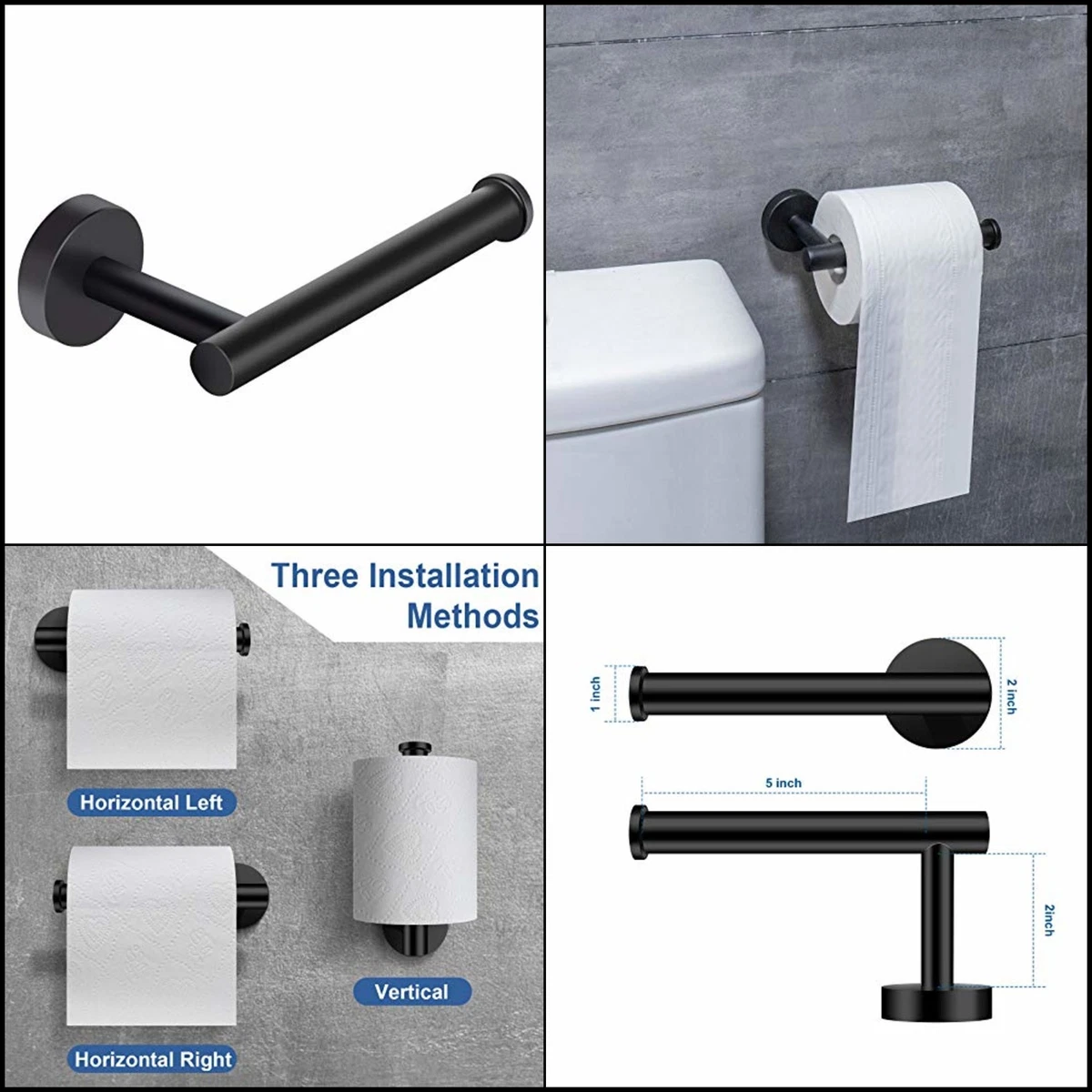 How to Install a Toilet Paper Holder 