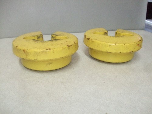 John Deere F510,F525 Mower Rear Wheel Weights-Used-M93269-One Pair - Picture 2 of 4