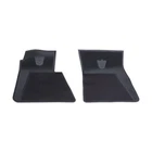Front Floor Mats Black 1957-64 Ford Truck, 1960-68 Ford Car C0AB-6213086-BL
