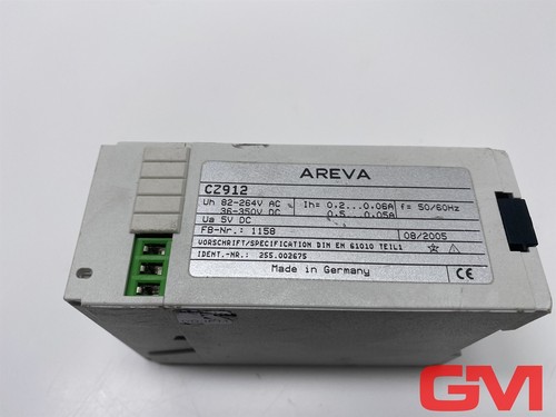 Areva Stromversorgungsgerät CZ912 power supply device Ua 5V DC 255.002675 - Picture 2 of 7