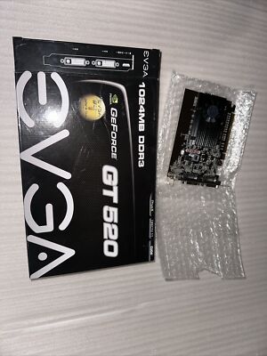 GeForce GT 520 PCI-E Video Card 1GB Dual DVI HDMI 01G-P3-1526-KR