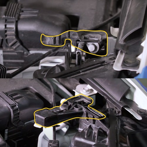 4Pc Headlight Lamp Mount Bracket Left+Right For 2013 2014 2015 2016 FORD FUSION - Foto 10 di 18