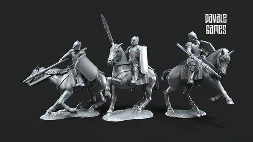 Grey Castle Knights 28mm dnd miniature dungeon & dragons fantasy wargaming Lotr - Picture 4 of 11
