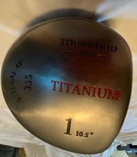 Right Handed Ladies Tourwood 9064 Titanium Driver 10.5* Pro Force 75 Gold Shaft