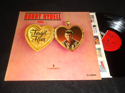 Clean BOBBY RYDELL LP 1964 CAMEO Issue Displayable Cover SINGS FORGET HIM