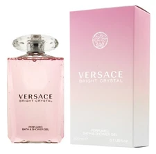 VERSACE BRIGHT CRYSTAL for Women 6.7 oz 200 ml Perfumed BATH and SHOWER GEL NEW