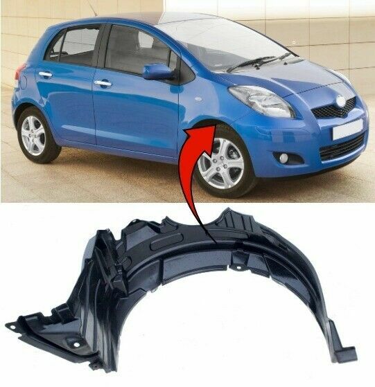 Toyota YARIS Front Wing Arch Liner Splash Guard Driver Side Complete