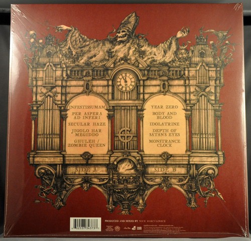 GHOST B.C. Infestissumam Orig. 2013 US ReD TRaNSLuCeNT VINYL Record Factory Seal - Imagen 12 de 17
