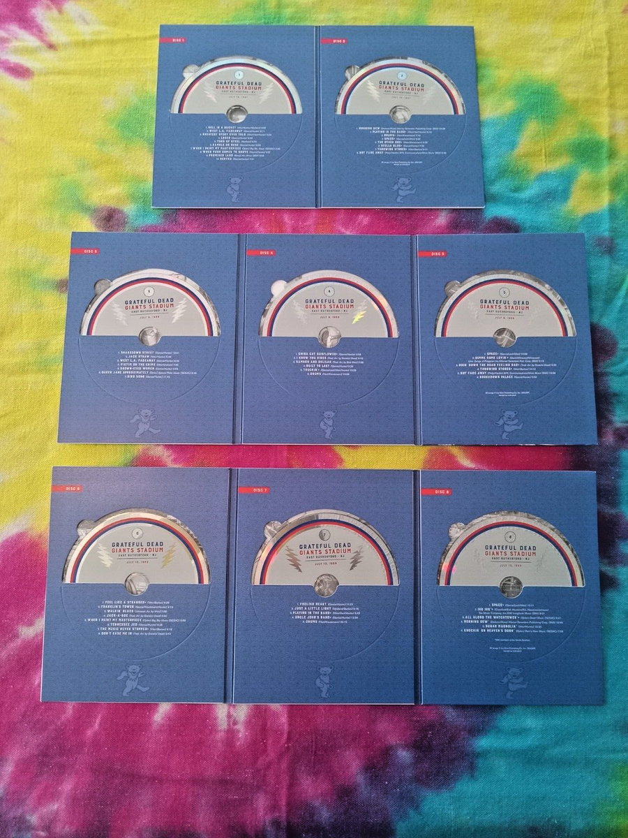 Grateful Dead Box Set, Giants Stadium East Rutherford 1987-1991