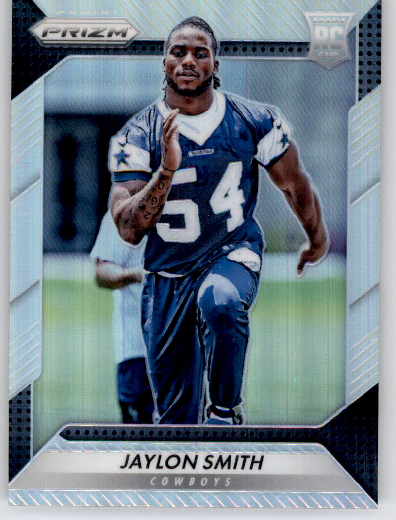 2016 Prizm Silver Jaylon Smith Rookie RC Holo Refractor Parallel Cowboys #285