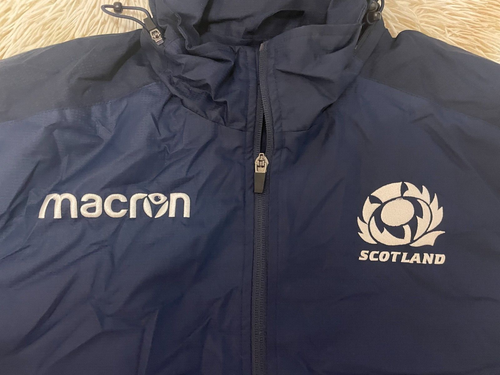 Scotland Rugby Union Jacket Macron Size S - Foto 2 di 7