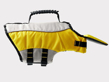 GF Pet Dog Life Jacket Vest Handle High Visibility Yellow X Small Brand New