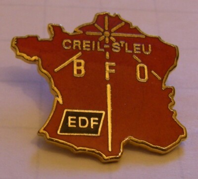 PIN's EDF BFO CREIL SAINT LEU