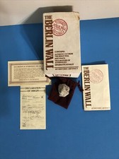 Authentic Historic Piece Of The Berlin Wall Documented Boxed
