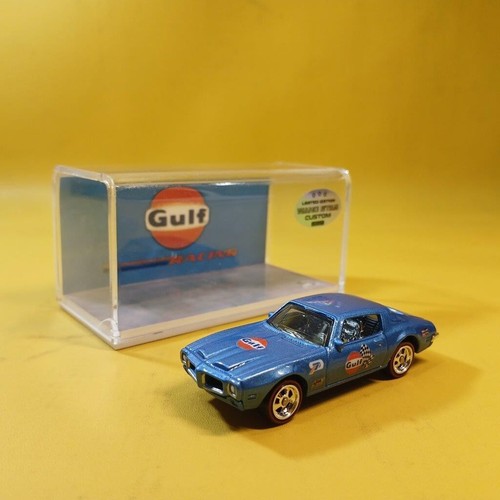 Matchbox PONTIAC FIREBIRD FORMULA Blue GULF (WANGSTAR CUSTOM) Limited REAL RIDER - Picture 10 of 15