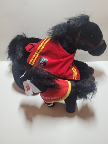 Wells Fargo Black Plush Ponies. 2019 Fargo 20th Edition & Legendary Mike 2016