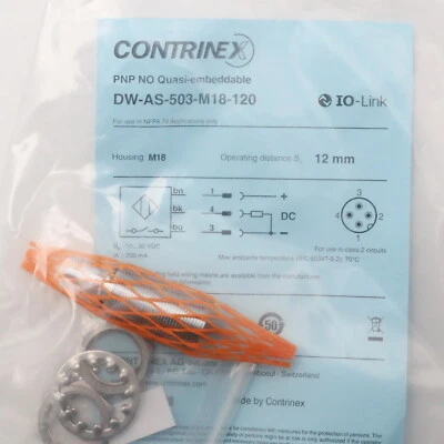 Contrinex DW-AS-503-M18-120 Induktiver Sensor
