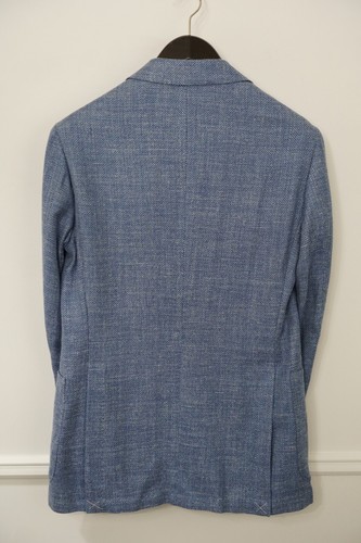 Herren Suitsupply Blazer Havana Patch Halbleinen Leinen Seide Wolle Größe EU46 UK/US36 - Bild 2 von 7