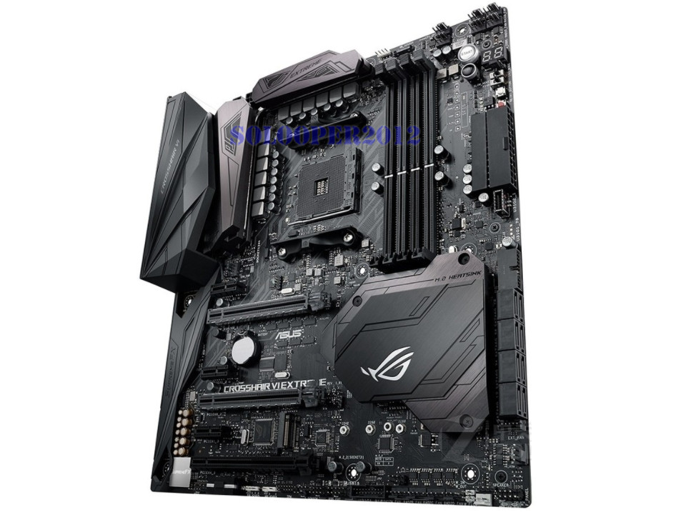 ASUS - くどま【中古】ASUS ROG Crosshair VI EXTREME FOR ASUS ROG CROSSHAIR VI EXTREME AMD AM4 DDR4 64GB E-ATX