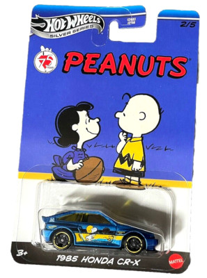 Hot Wheels 1985 Honda CRX Peanuts 2/5 1:64 Modellauto Kinder Spielzeug JDM OVP