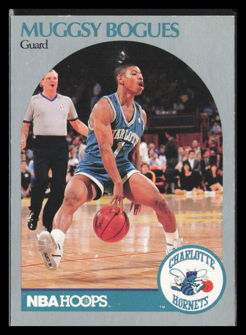 1990-91 NBA Hoops Muggsy Bogues #50 | eBay