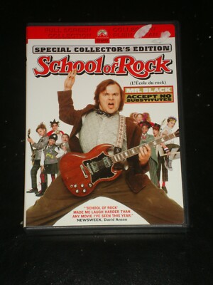 SCHOOL OF ROCK, DVD, Jack Black, Joan Cusack, Mike White, Richard Linklater